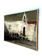 Original Oil Painting by American Artist Irving Amen