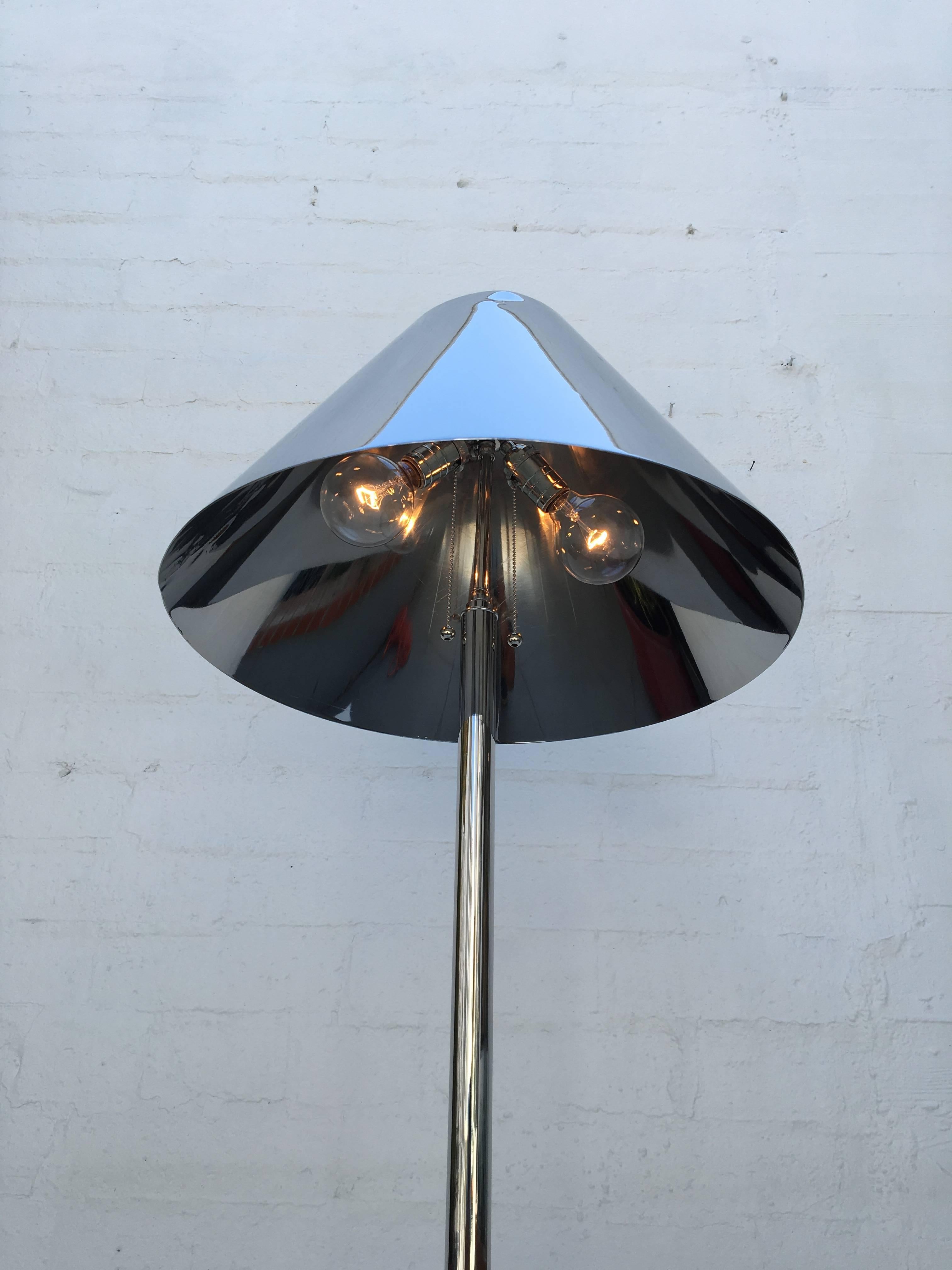 lamp with table built-in