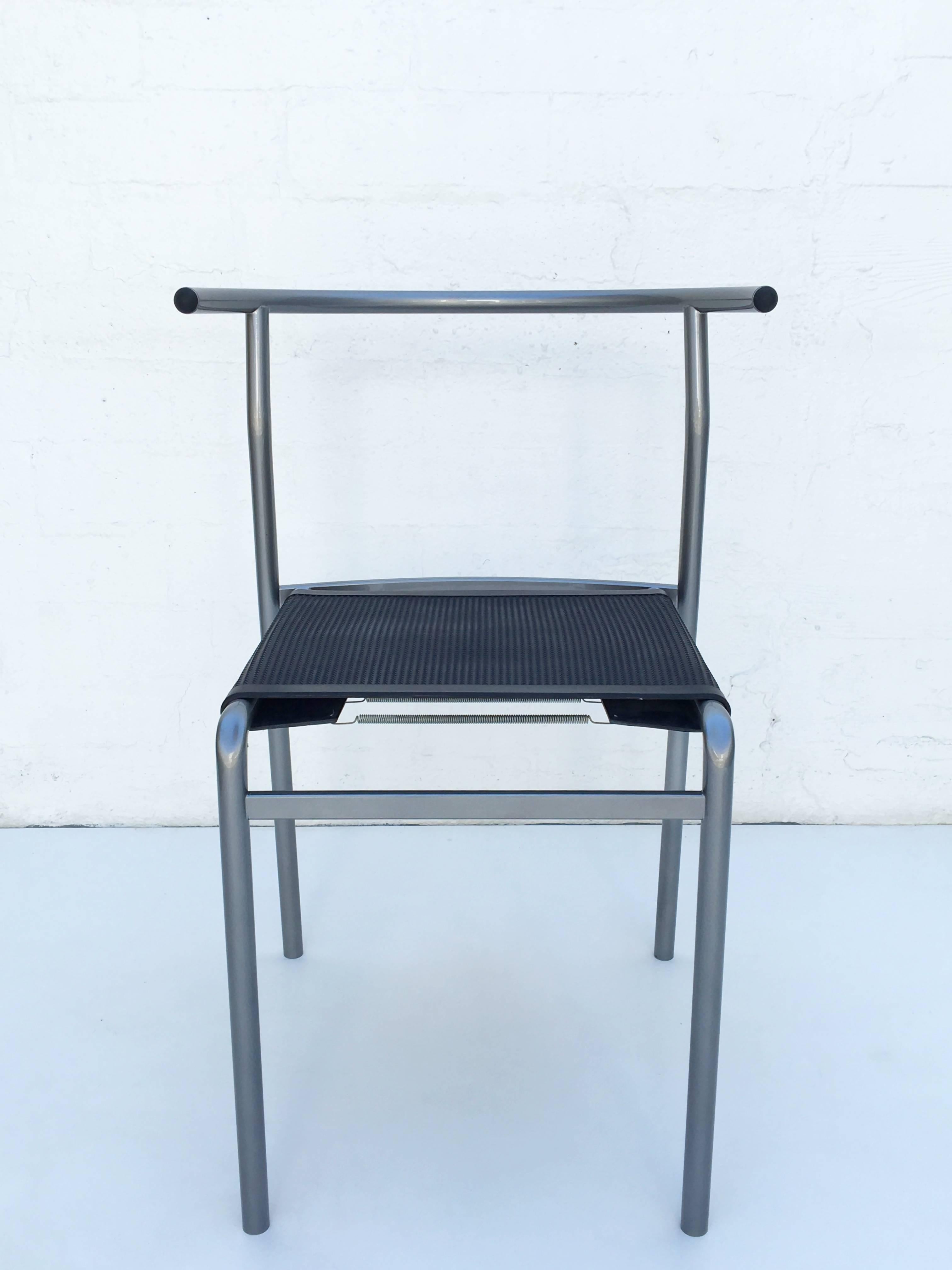 Italian Four Café Staking Chairs by Philippe Starck for Cerruti Baleri For Sale