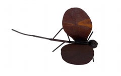 Brutalist large Dragonfly Sculpture 1970’s