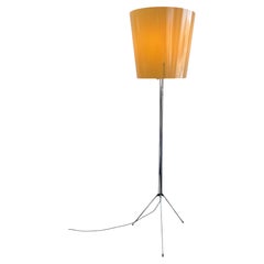Lampadaire Milo chromé de la marque italienne Artemide