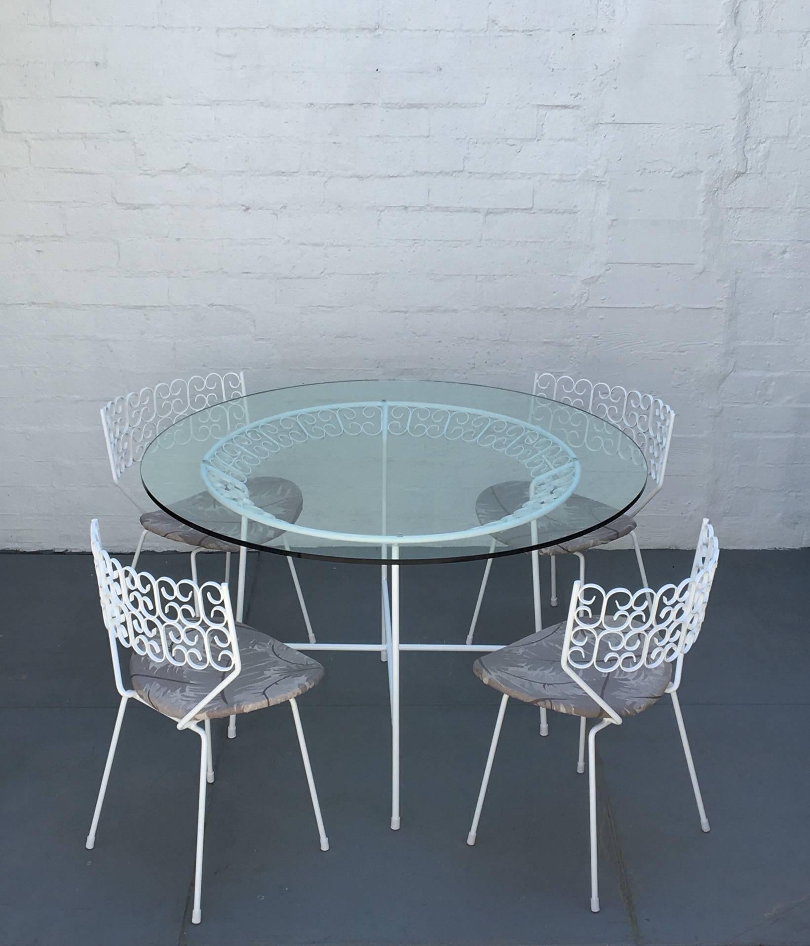 A beautiful 1960s five-piece dinette set from the 