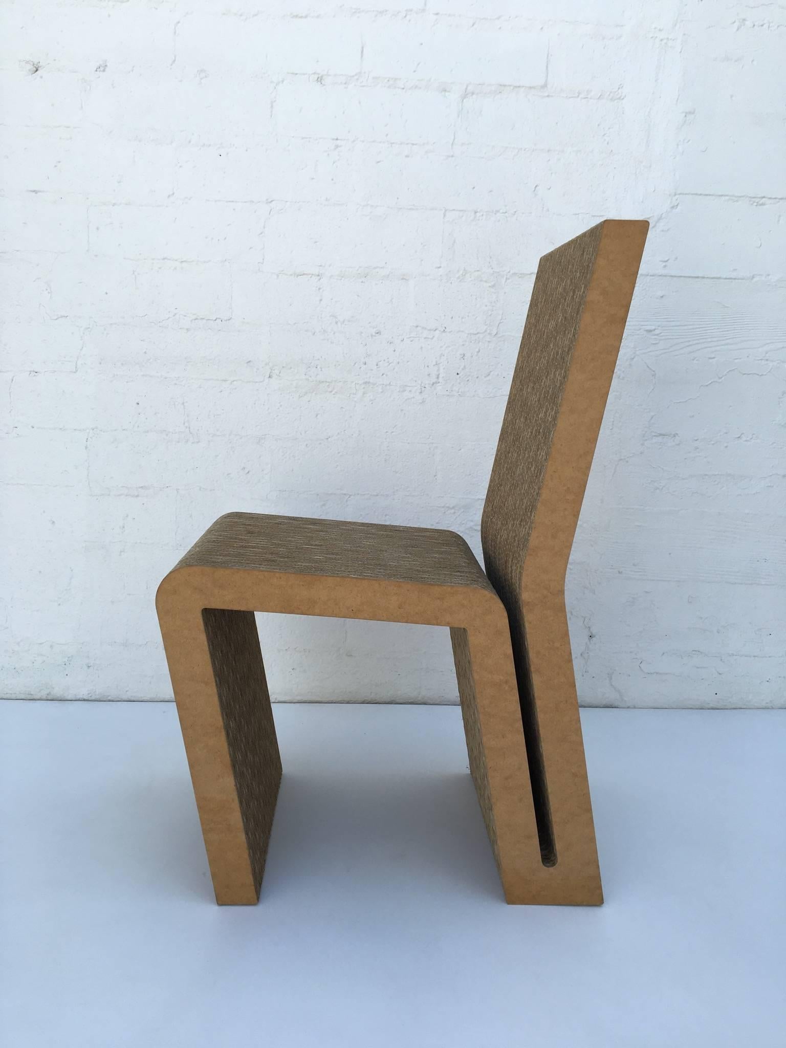 cardboard chair dimensions