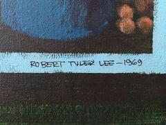 1969 Original Oil on Canvas by Robert Tyler Lee, 1910-1987