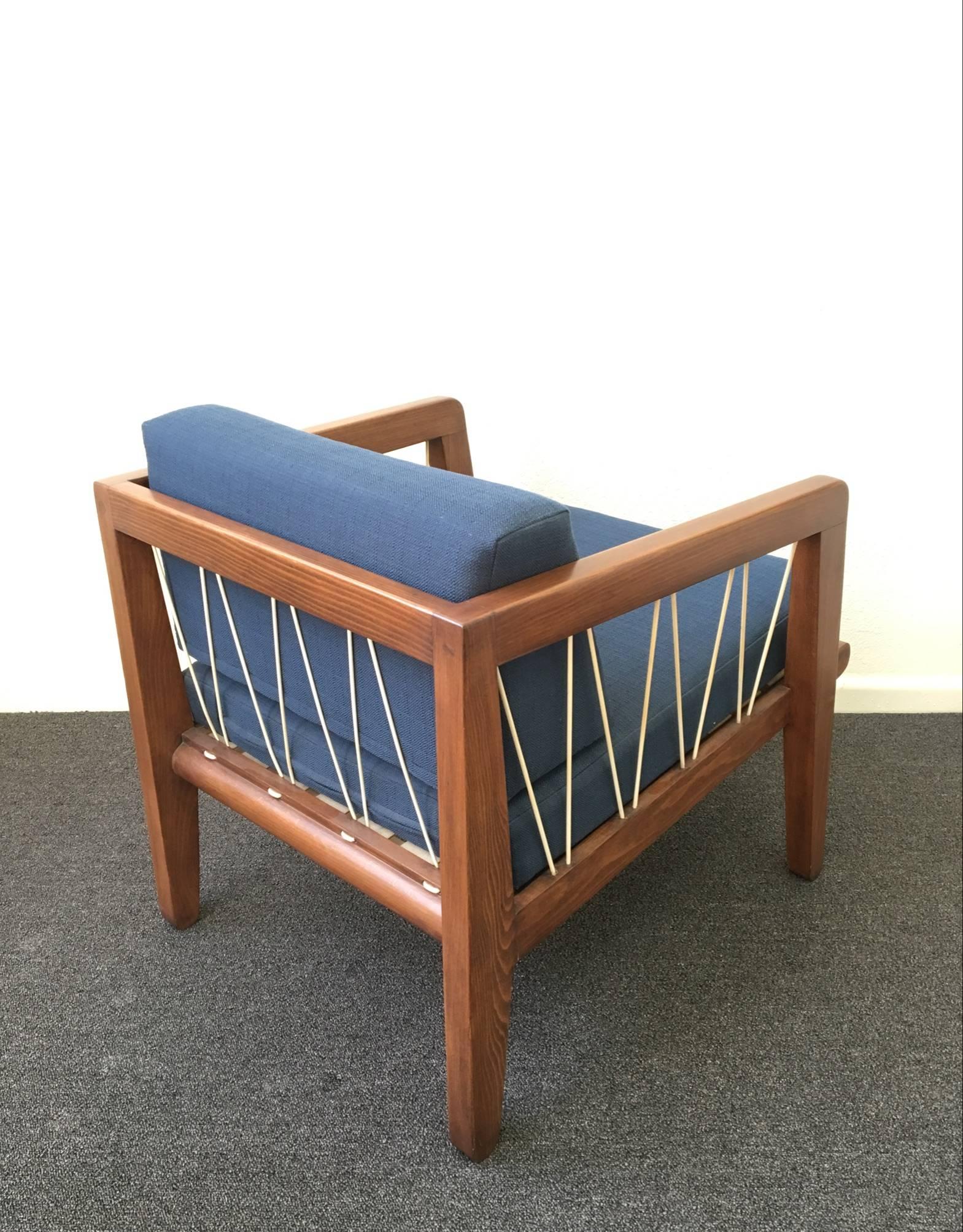 Mid-Century Modern Pair of Lounge Chairs by Edward Wormley for Drexel