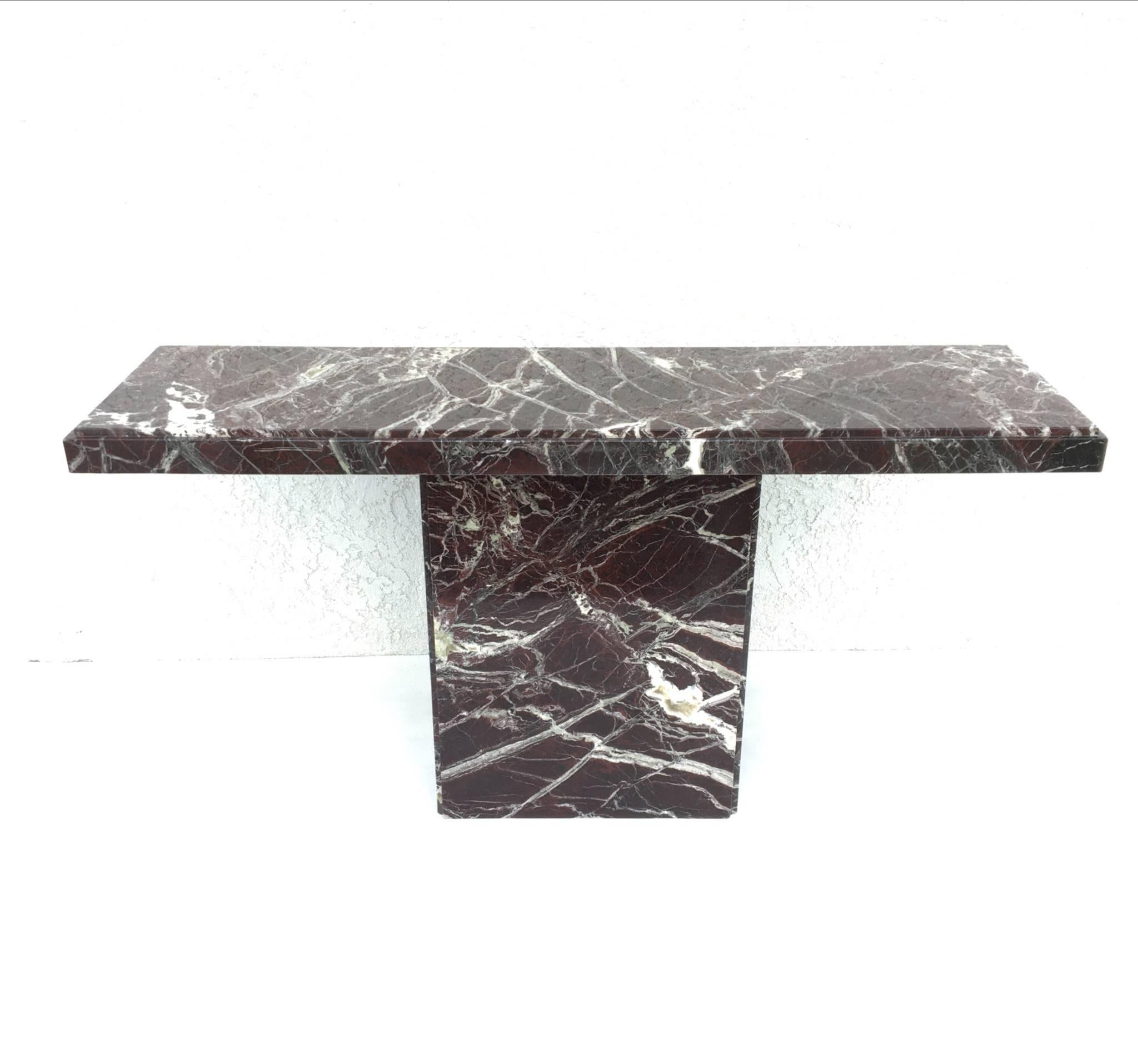 Italian Marble Console Table 4