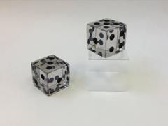 Pair of Large Acrylic Dice by Charles Hollis Jones