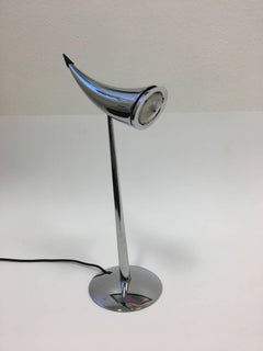 Italian Chrome "Ara" Table Lamp by Philippe Starck for Flos