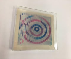 Signed and Numbered Lenticular Lightograph by Yaacov Agam