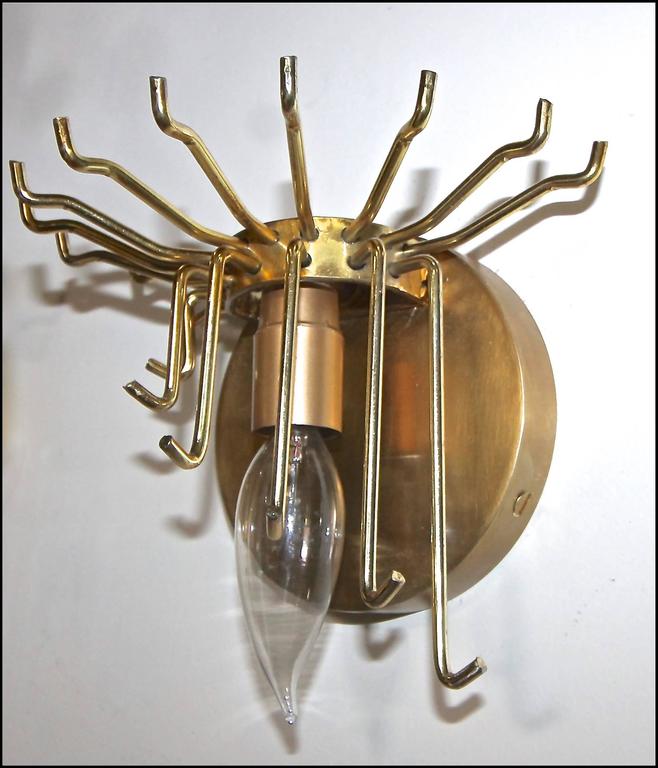 Four Venini Italian Triedri Glass Prism Wall Sconces at 1stdibs