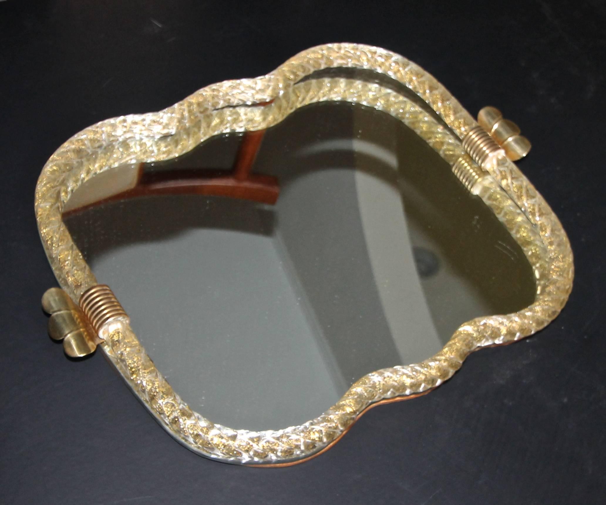 murano glass tray