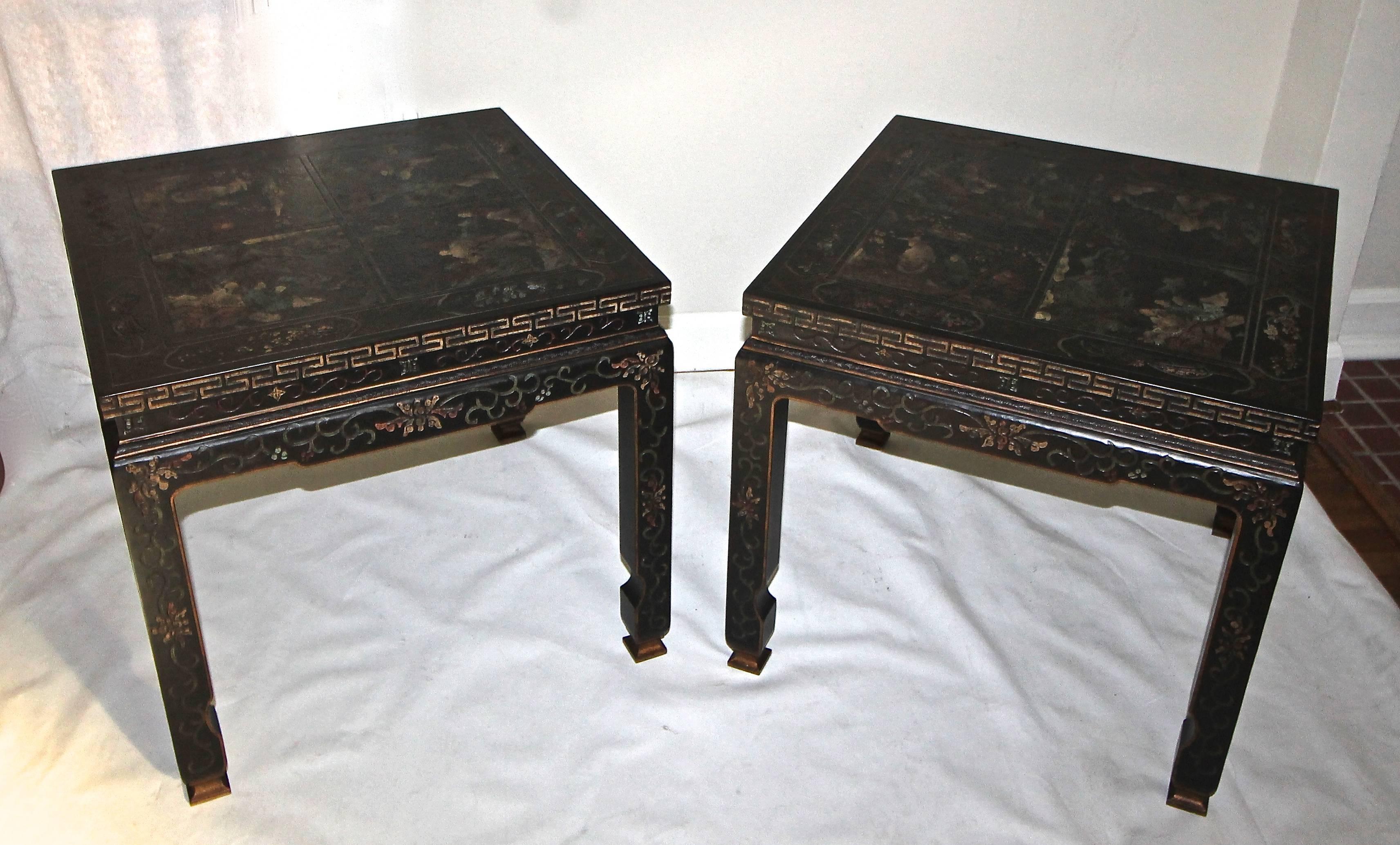 chinoiserie side table