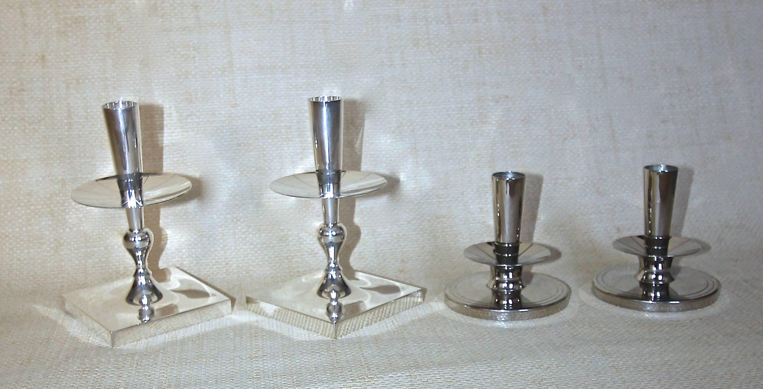 Collection of Tommi Parzinger Designed Candlesticks 3