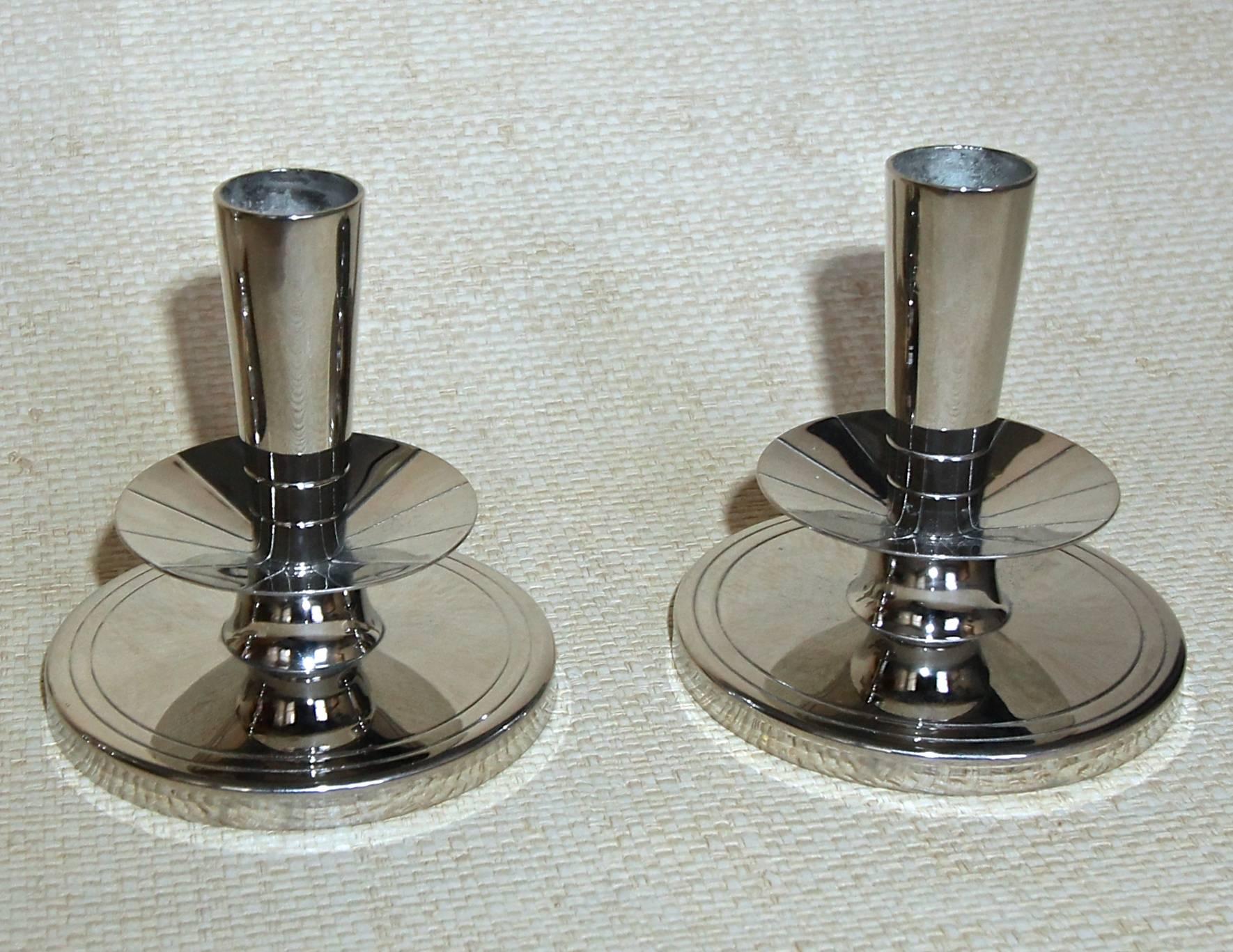 Collection of Tommi Parzinger Designed Candlesticks In Good Condition In Dallas, TX