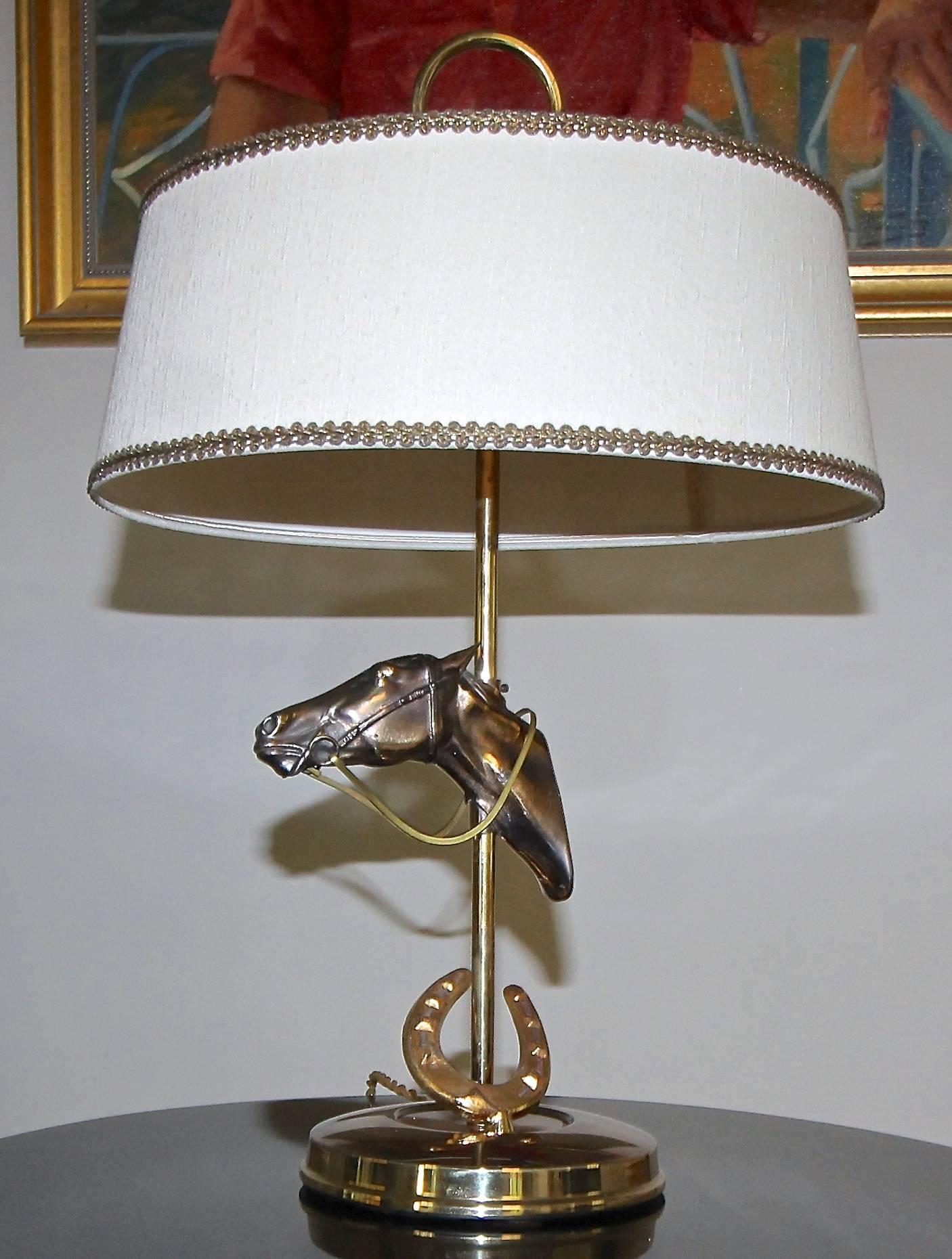 equestrian lamp