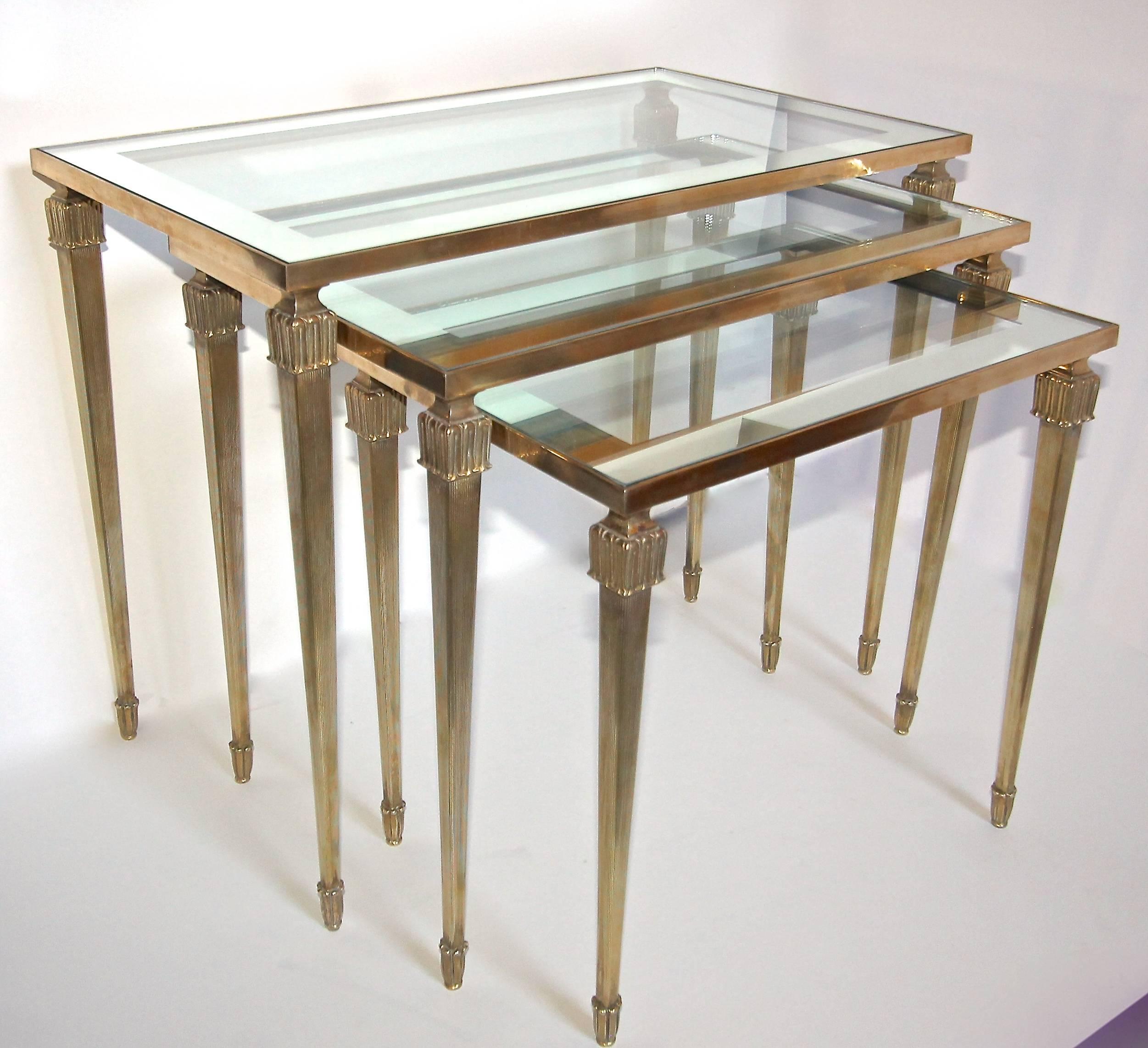 french nesting tables