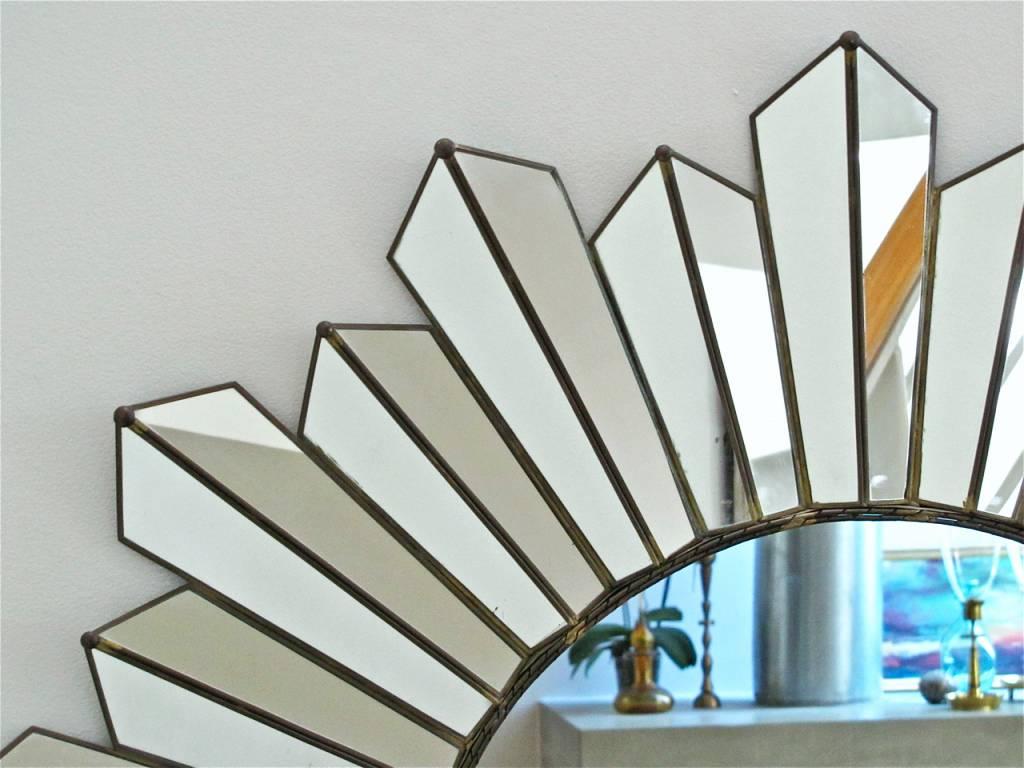large sunburst wall decor