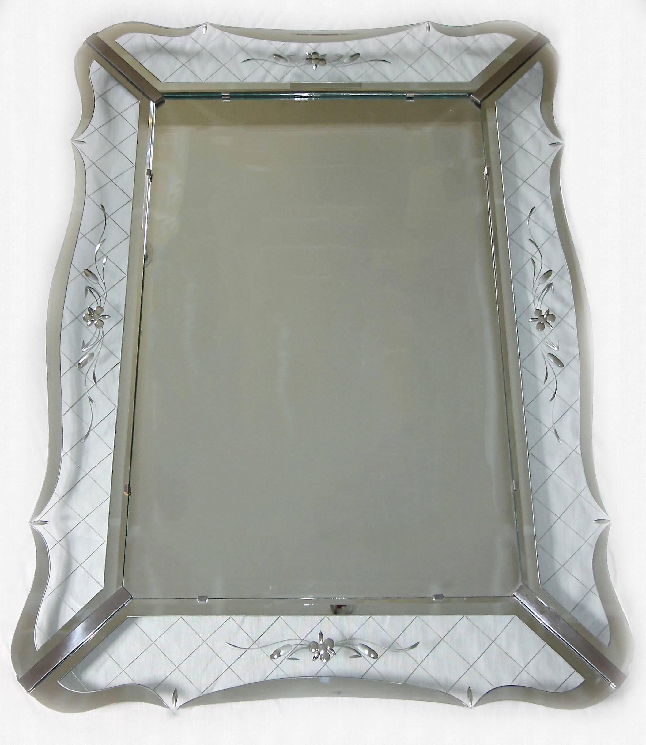 large wavy mirror