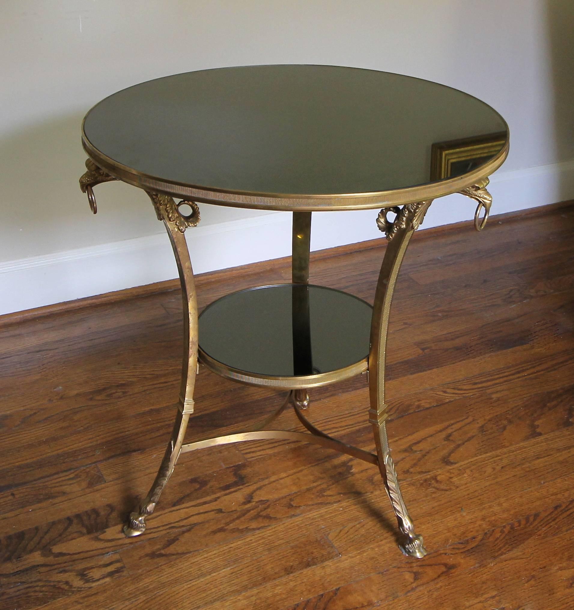 neoclassical side table