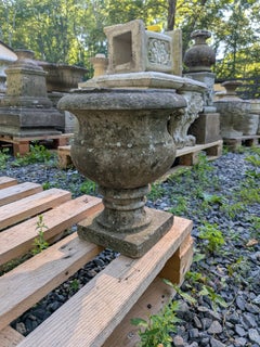 British Cast Stone Planter / Jardiniere