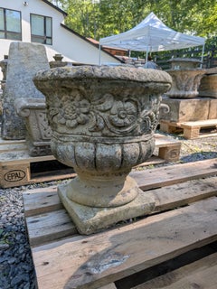 British Cast Stone Planter / Jardiniere
