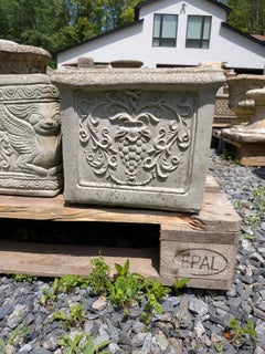 British Cast Stone Planter / Jardiniere