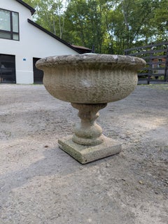 British Cast Stone Planter / Jardiniere