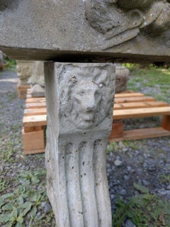 British Cast Stone Planter / Jardiniere Raised on Supports