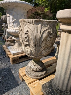 British Cast Stone Planter / Jardiniere