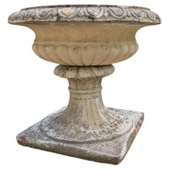 British Cast Stone Planter / Jardiniere