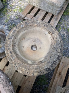 British Cast Stone Planter / Jardiniere