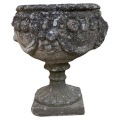 British Cast Stone Planter / Jardiniere
