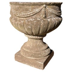 British Cast Stone Planter / Jardiniere