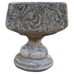 British Cast Stone Planter / Jardiniere