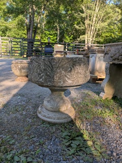 British Cast Stone Planter / Jardiniere