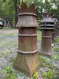 British Salt-Glazed Terracotta Chimney Pot