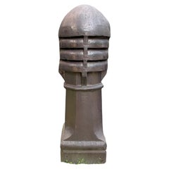 British Salt-Glazed Terracotta Chimney Pot