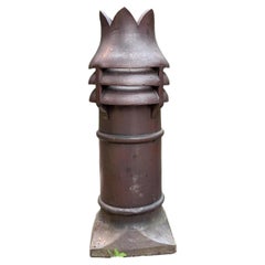 British Salt-Glazed Terracotta Chimney Pot