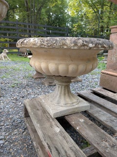British Cast Stone Planter / Jardiniere