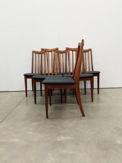 Set of 6 Vintage G Plan Mid Century Modern Teak Dining Chairs