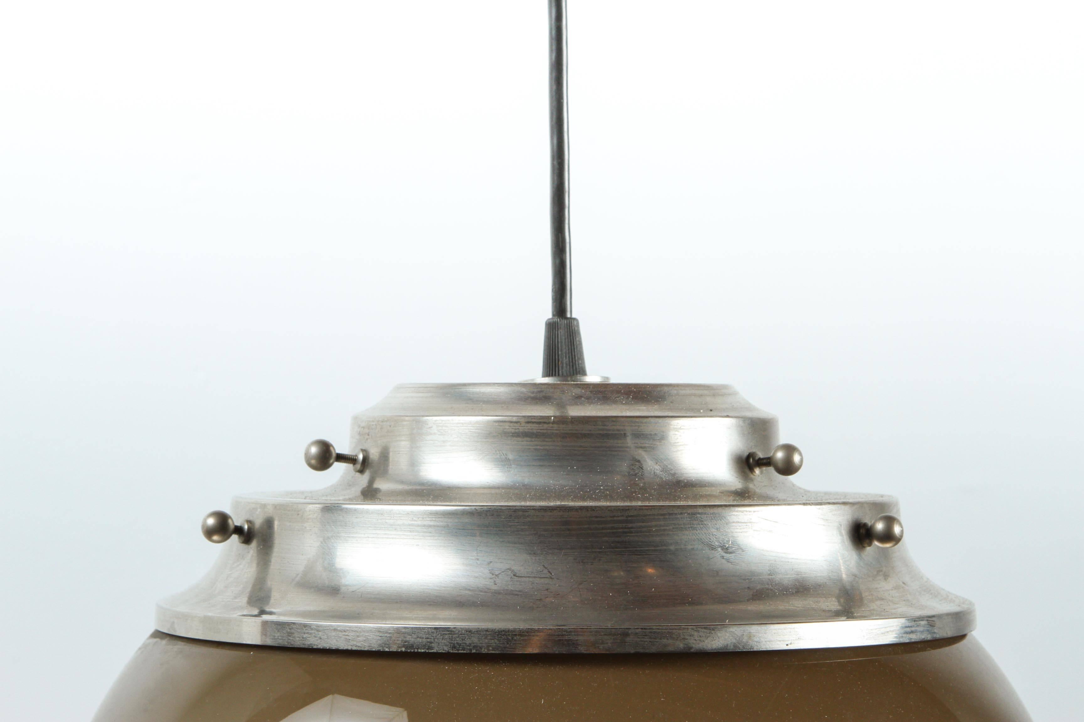 Italian Pendant Fixture In Excellent Condition For Sale In Los Angeles, CA
