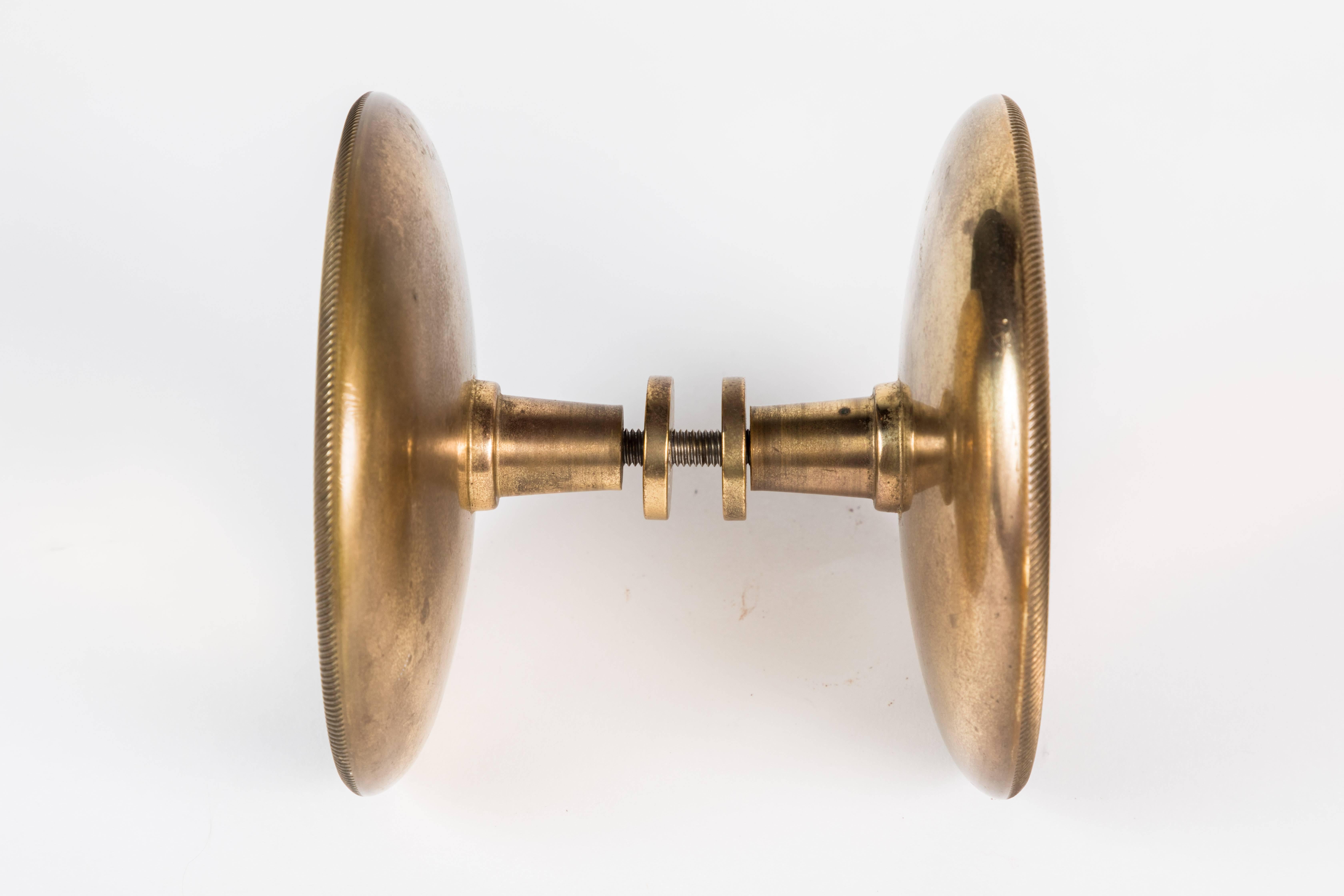 Set of Italian Brass Doorknobs 3