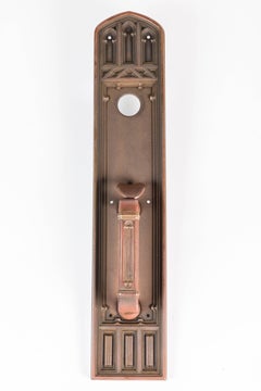 Cast Brass Gothic Handle