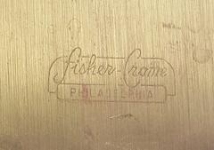 Silent Butler aus Messing und Aluminium, stromlinienförmiger