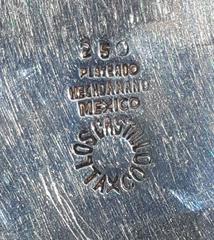 Los Castillo Taxco Sterling Dish