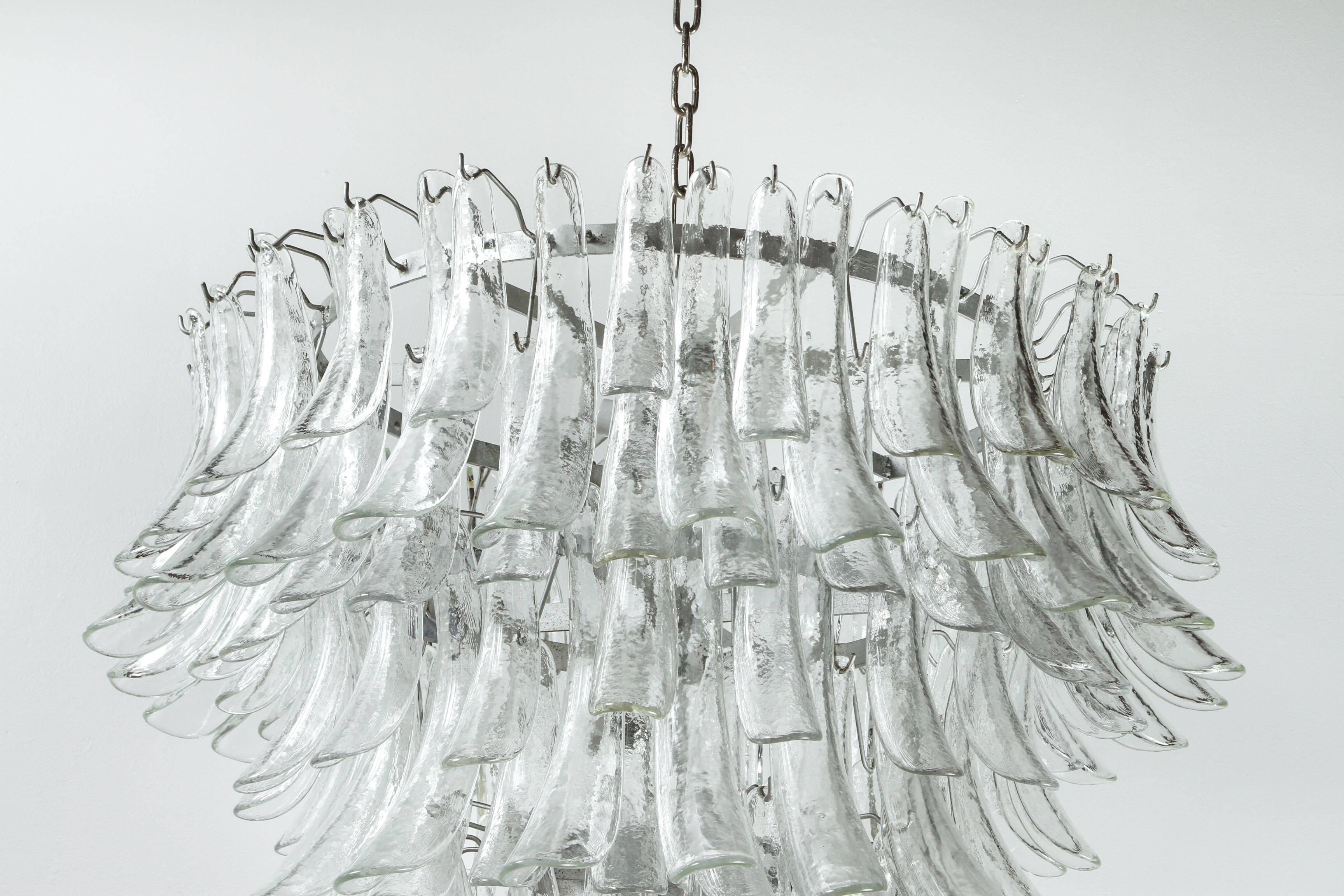 Italiano Lampadario di Murano in vendita