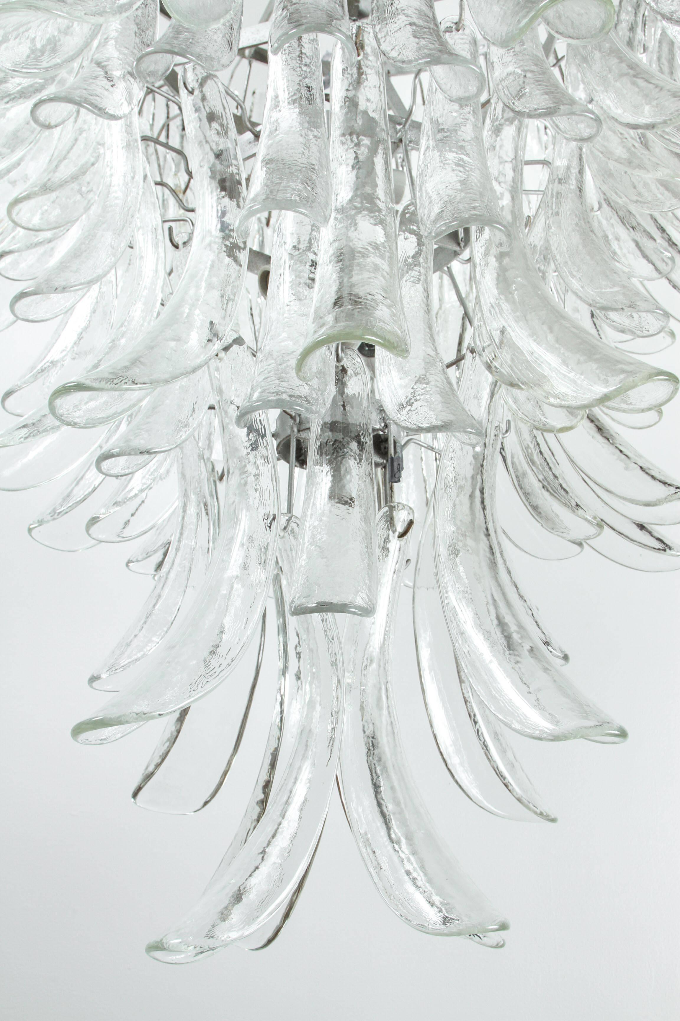 Vetro Lampadario di Murano in vendita