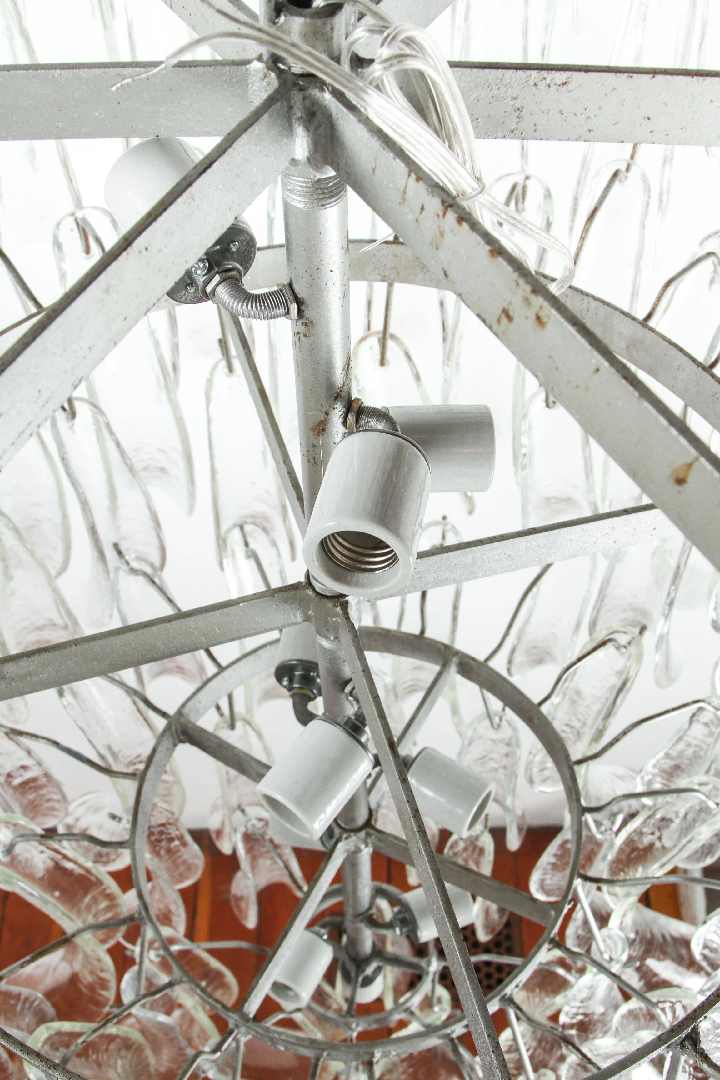 Lampadario di Murano in vendita 3