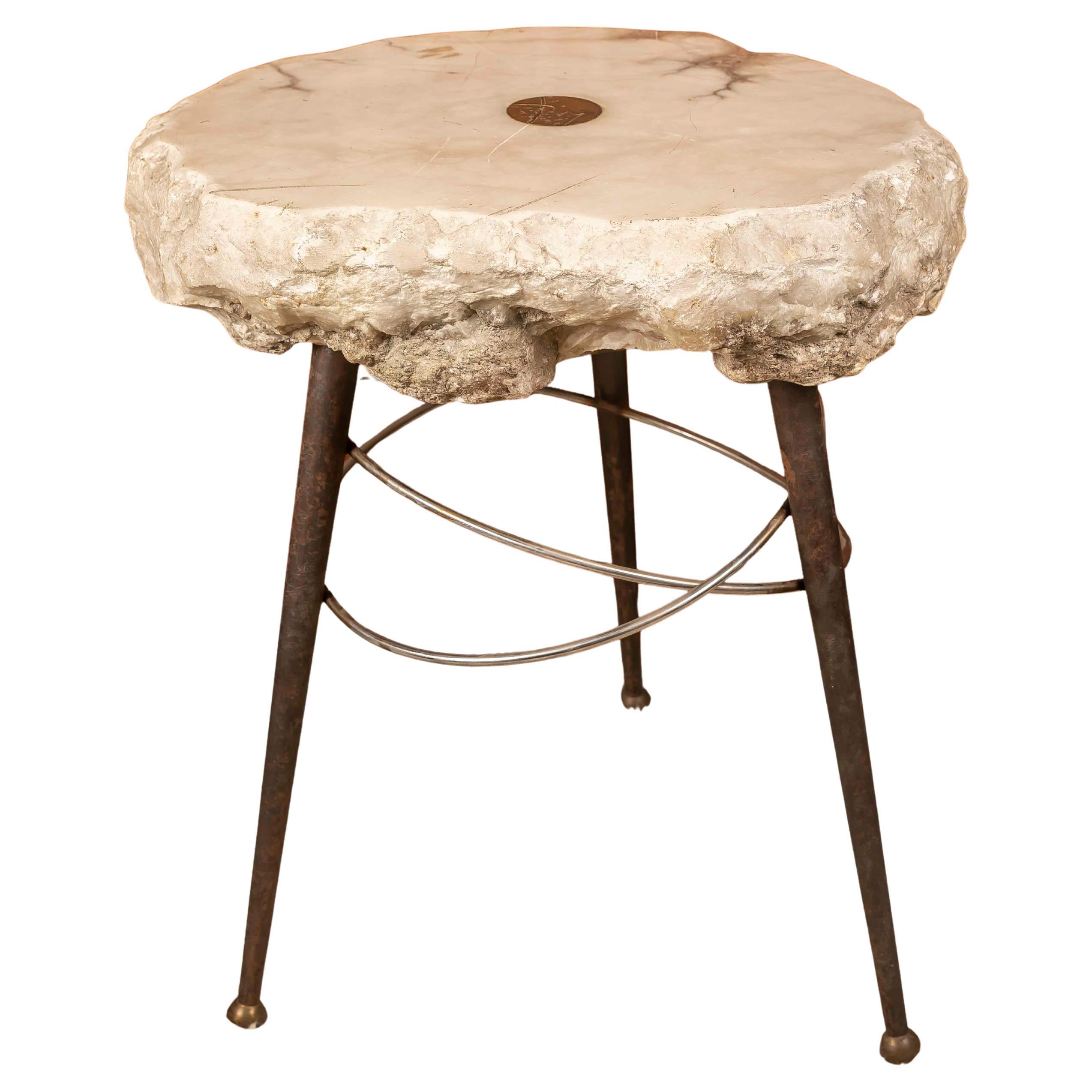 Rare table en marbre d'Alfredo Arribas pour Torres de Ávila, Barcelone, 1987 en vente