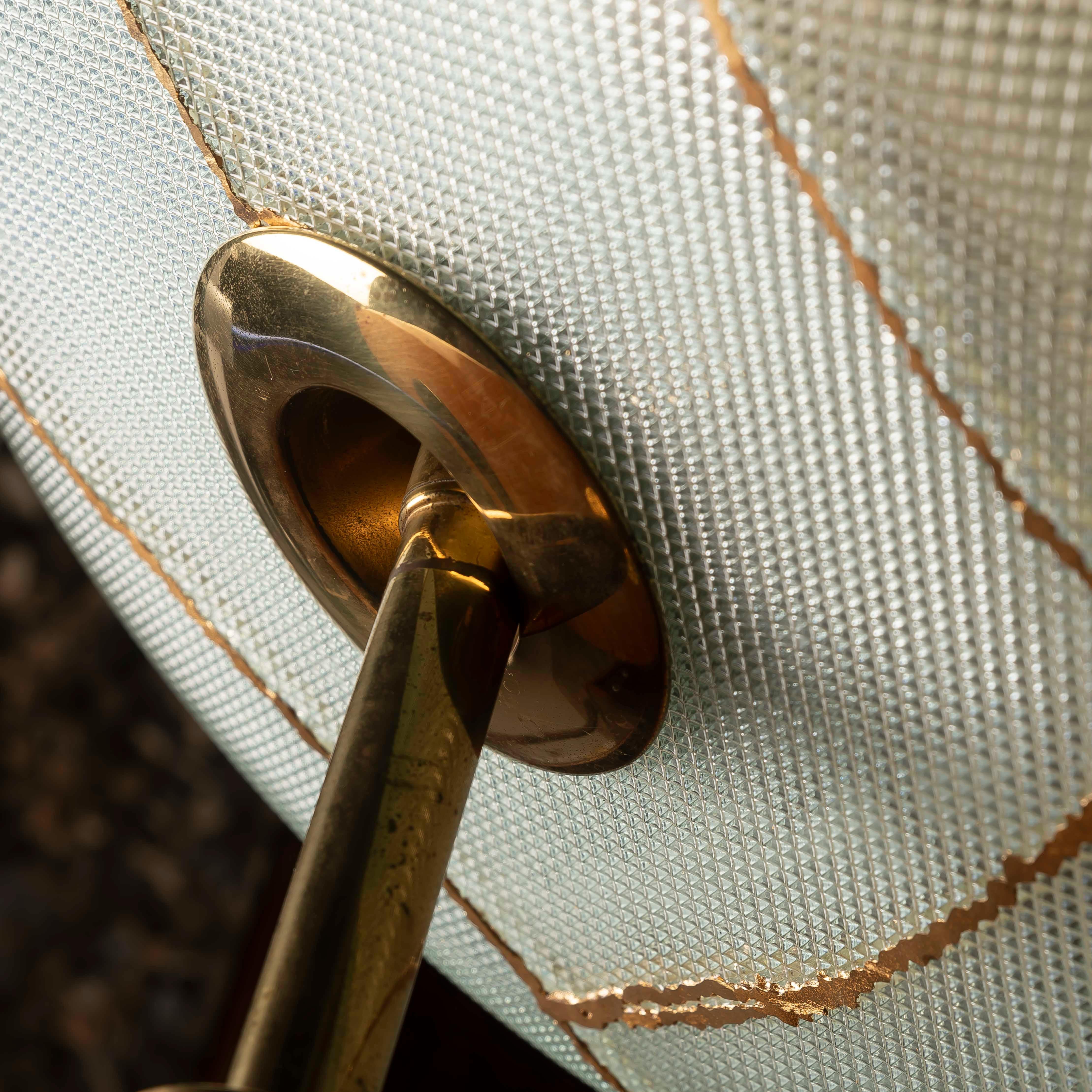 Rare Pietro Chiesa Table Lamp for Fontana Arte, 1950s – Restored with Kintsugi For Sale 8